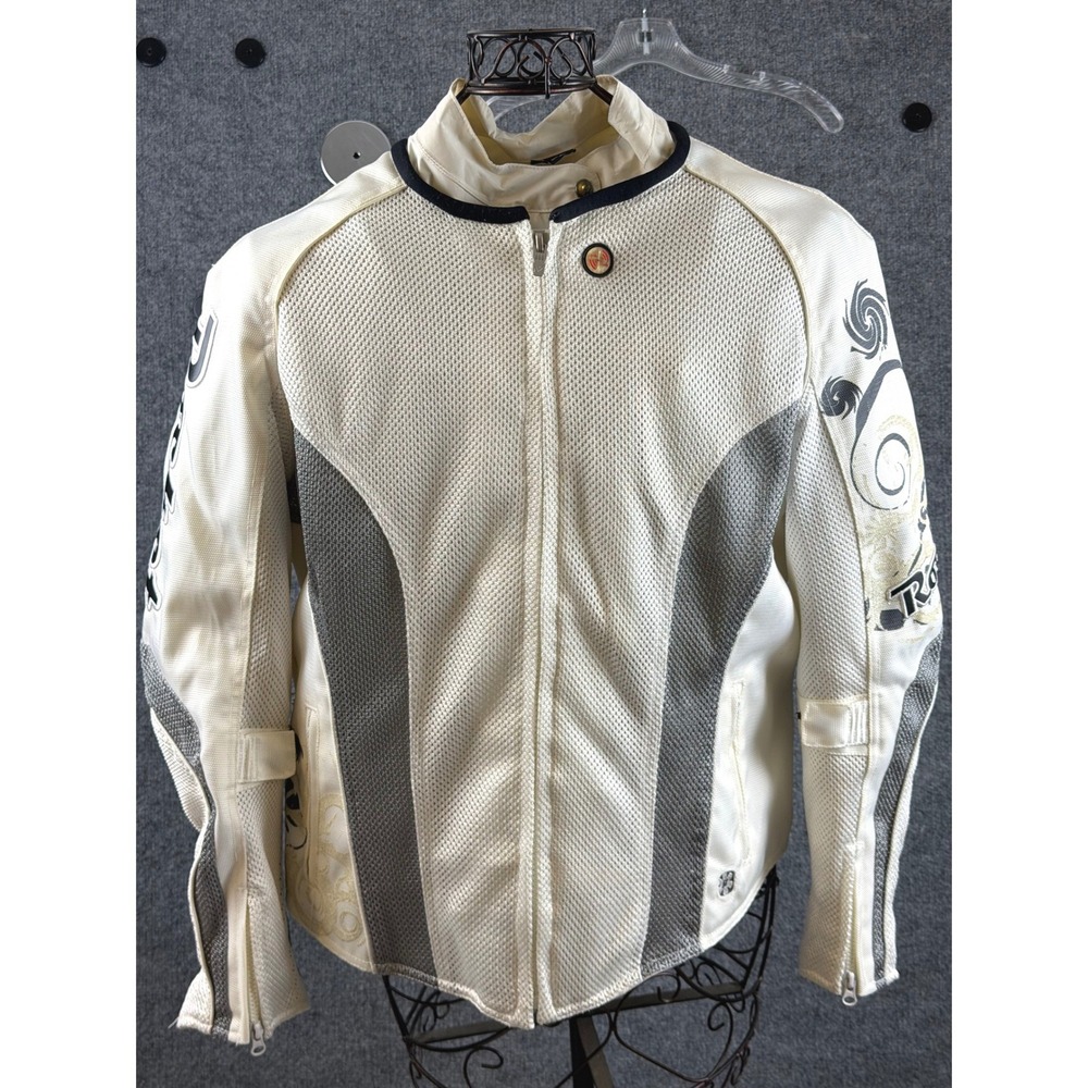 Joe Rocket Cleo Women White Large Mesh Street Motorcycle Riding Jacket Insert
